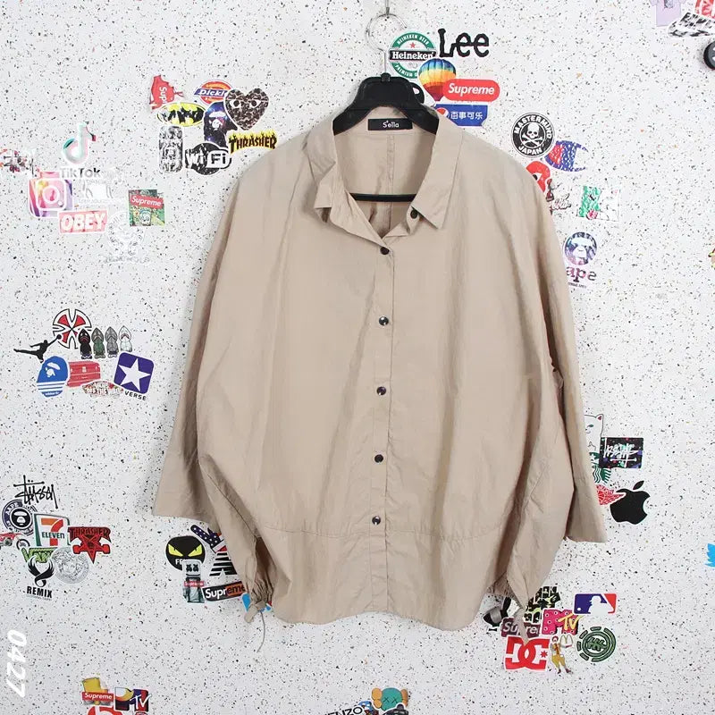 [BUNJANG] Sella Rayon Shirt Jacket (Women&