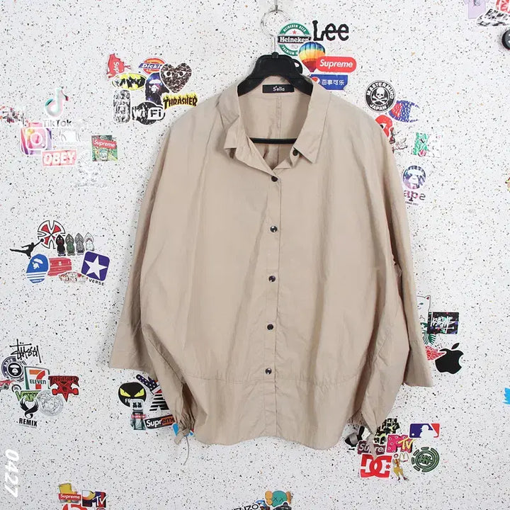 [BUNJANG] Sella Rayon Shirt Jacket (Women&