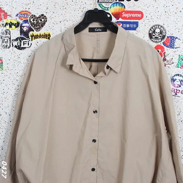 [BUNJANG] Sella Rayon Shirt Jacket (Women&