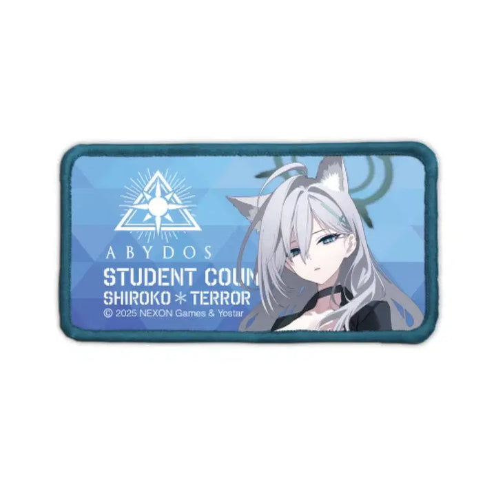 [BUNJANG] Blue Archive Cospa Detachable Full Color Patch - Shiro / 블루 아카이브 블아 굿즈 Cospa 코스파 탈착식 풀 컬러 패치 - 시로