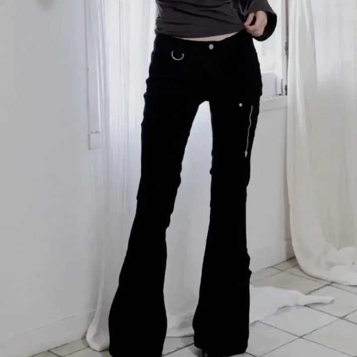 [BUNJANG] 511 Vision Pintuck Low-Rise Bootcut Pants / 511비전 핀턱 로우라이즈 부츠컷 팬츠