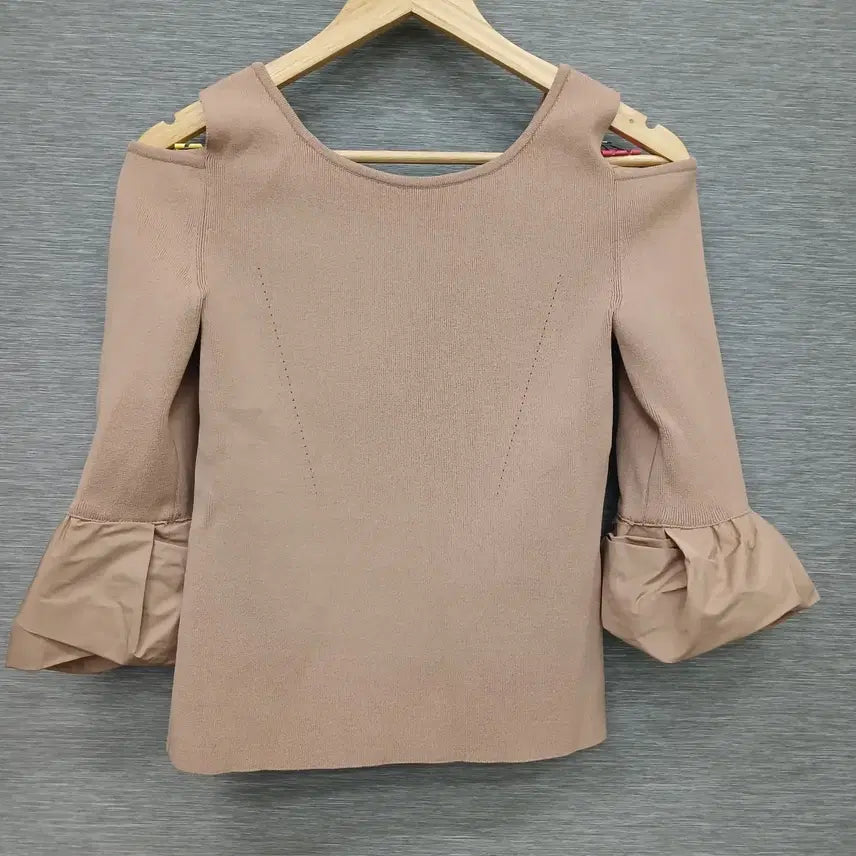 [BUNJANG] Obje Open Shoulder Knit F / 4833 한섬 오브제 오픈숄더 니트  F