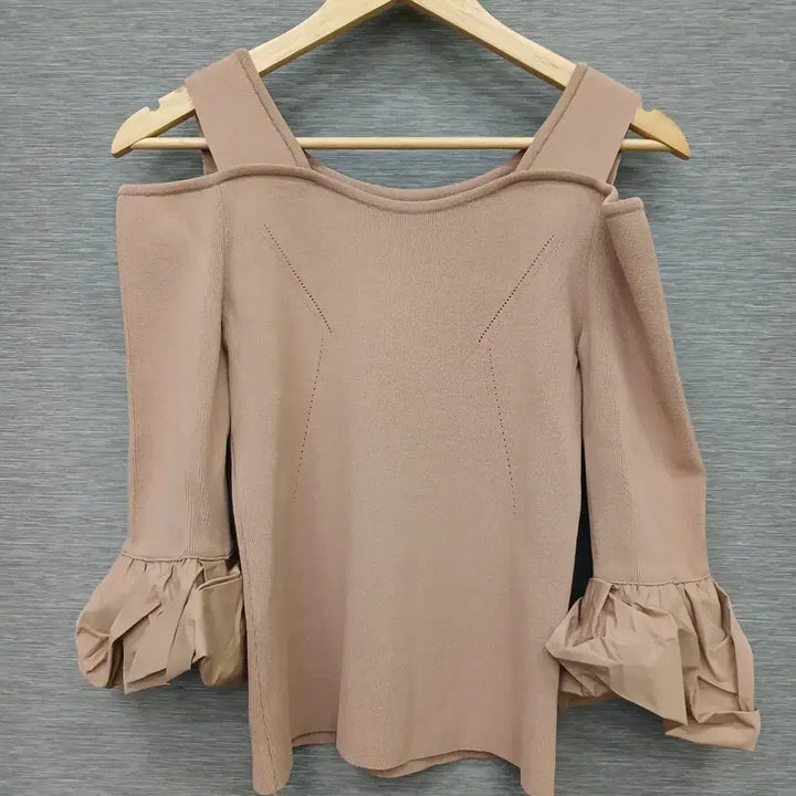 [BUNJANG] Obje Open Shoulder Knit F / 4833 한섬 오브제 오픈숄더 니트  F