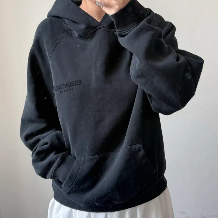 [BUNJANG] Fear of God Essentials Hoodie / [M] 에센셜 피어오브갓 후드티