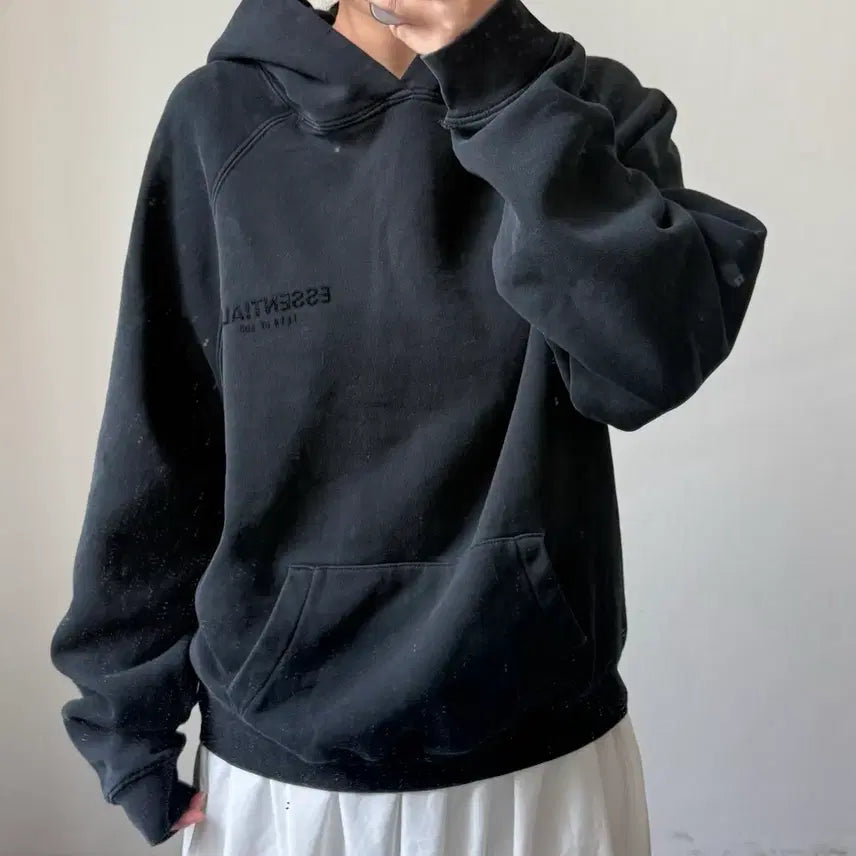 [BUNJANG] Fear of God Essentials Hoodie / [M] 에센셜 피어오브갓 후드티