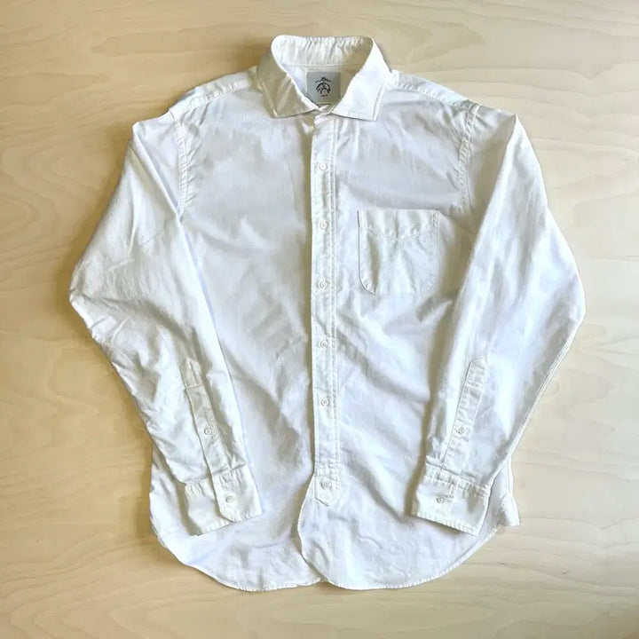 [SOLD OUT] 브룩스 브라더스 블랙플리스 화이트 옥스포드 셔츠 (~103)