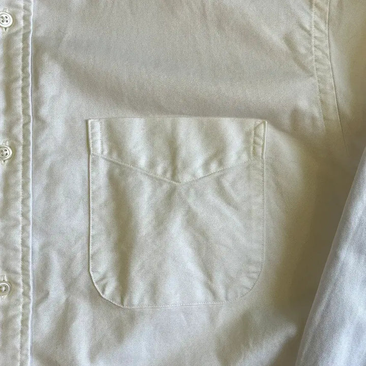 [SOLD OUT] 브룩스 브라더스 블랙플리스 화이트 옥스포드 셔츠 (~103)