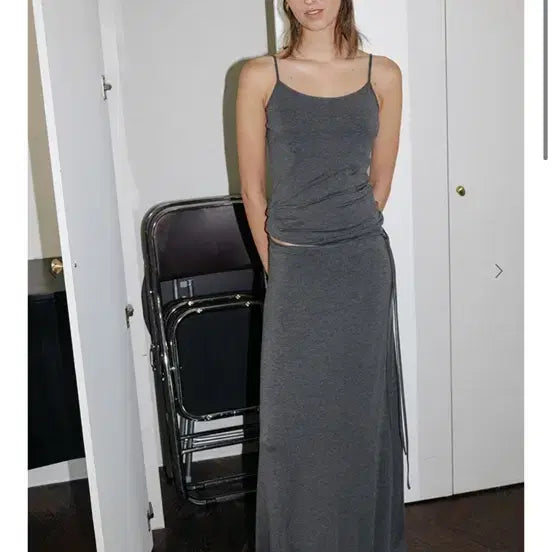 [BUNJANG] LE17SEPTEMBRE Basico Sleeveless Skirt Set / le17 르917 basico 슬리브리스 스커트 le17septembre