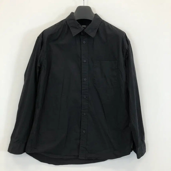 [BUNJANG] Musinsa Standard Relaxed Fit Black Shirt L / 무신사스탠다드 릴렉스핏 블랙셔츠 L
