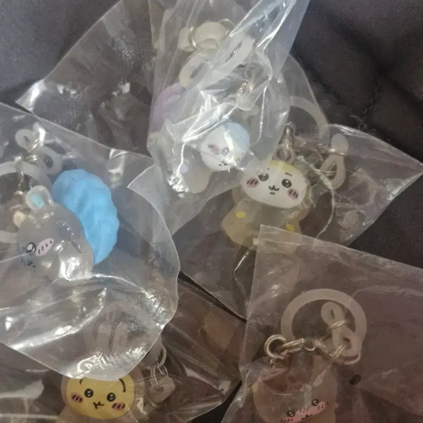 [BUNJANG] Chiikawa Raincoat Figure Set / 치이카와 우비 메지루시 풀셋 판매