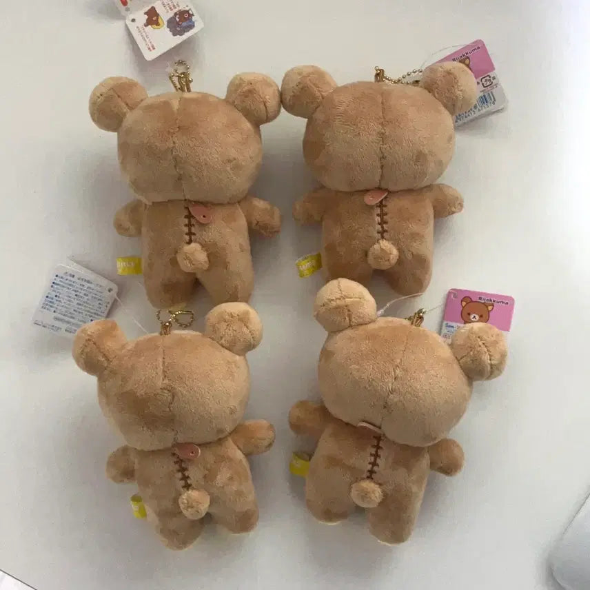 [BUNJANG] San-X Rilakkuma Korilakkuma Kiiroitori Ball Chain Plush / 새상품 산엑스 리락쿠마 코리락쿠마 키이로이토리 볼체인 인형 판매합니다.