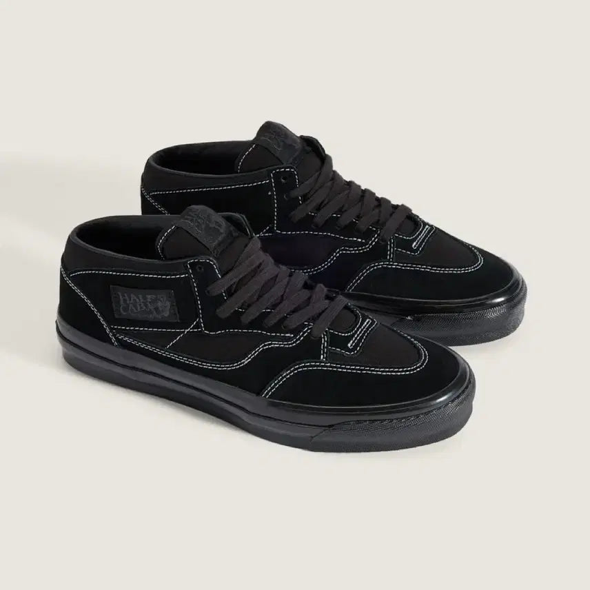 [BUNJANG] Vans Half Cab Reissue All Black Sneakers / [280] 반스 하프캡 리이슈 올블랙