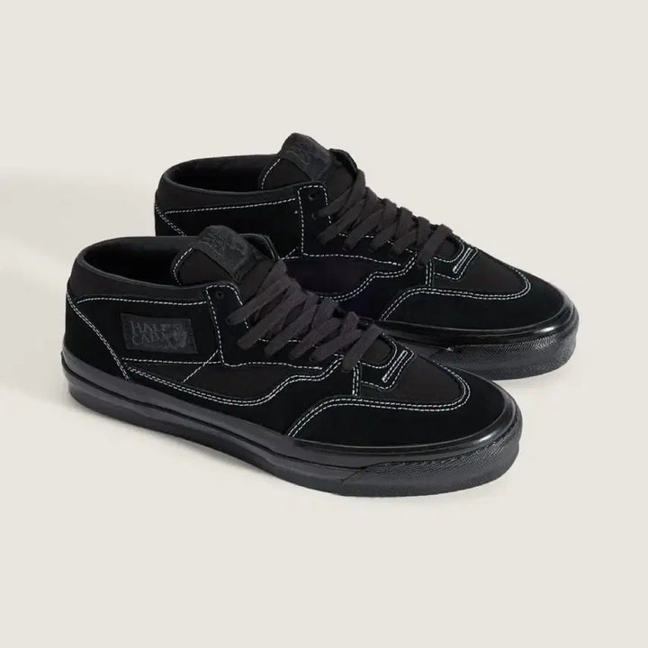 [BUNJANG] Vans Half Cab Reissue All Black Sneakers / [280] 반스 하프캡 리이슈 올블랙