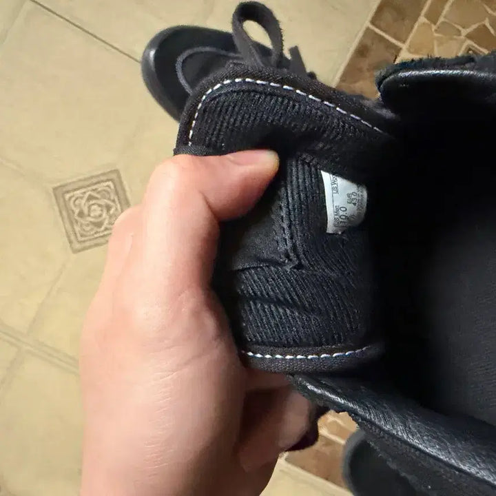[BUNJANG] Vans Half Cab Reissue All Black Sneakers / [280] 반스 하프캡 리이슈 올블랙