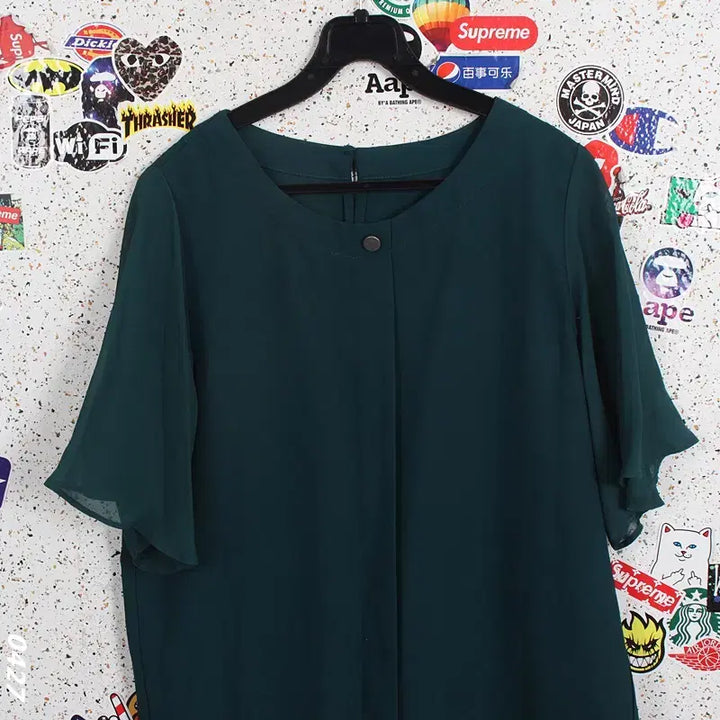 [BUNJANG] Marie Claire Simple Blouse / 여성66/ 마리끌레르 심플 블라우스티