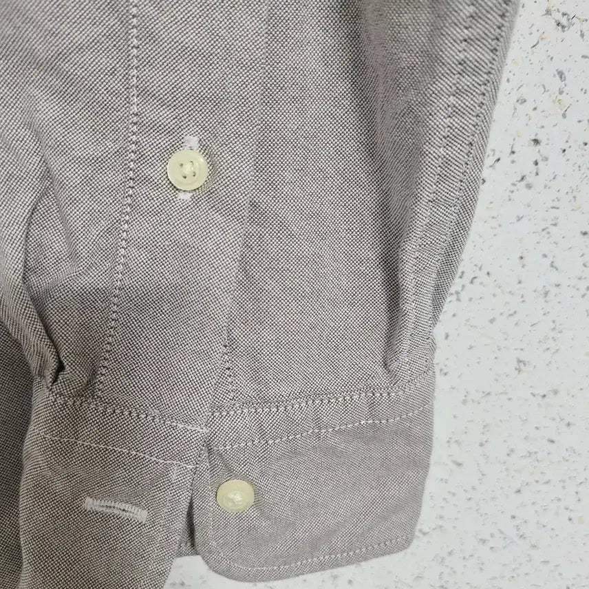[BUNJANG] Uniqlo Oxford Shirt Beige / 유니클로 옥스포드 셔츠 베이지 남방