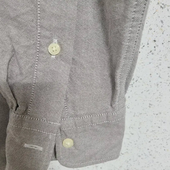 [BUNJANG] Uniqlo Oxford Shirt Beige / 유니클로 옥스포드 셔츠 베이지 남방
