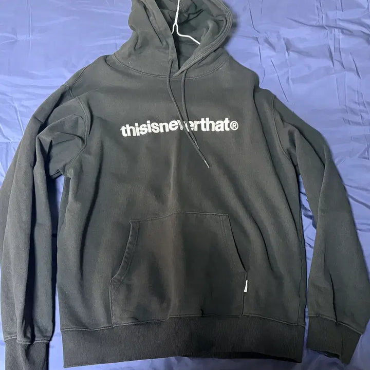 [BUNJANG] Thisisneverthat Black Hoodie L / 디스이즈네버댓 후드티 블랙 L