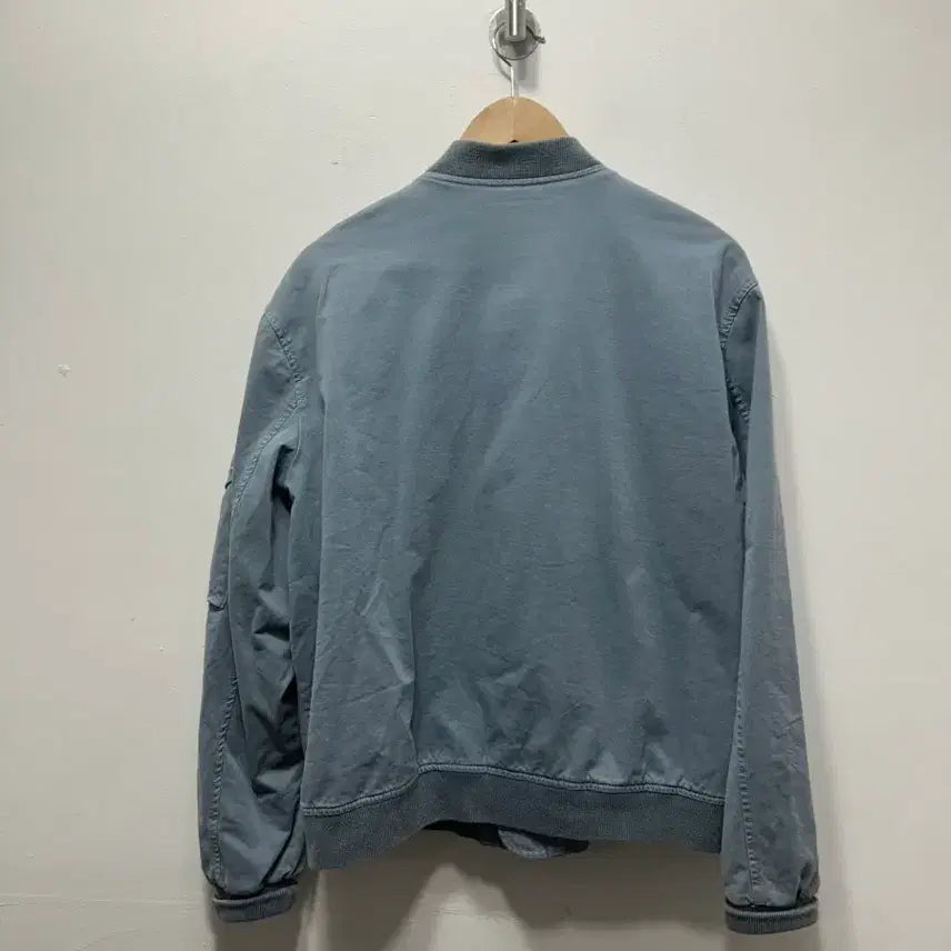[BUNJANG] Zara Blue Blouson Jacket L / 자라 블루종 블루종 자켓 L