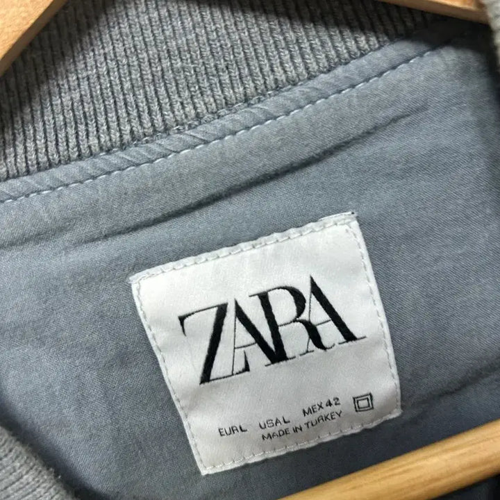 [BUNJANG] Zara Blue Blouson Jacket L / 자라 블루종 블루종 자켓 L
