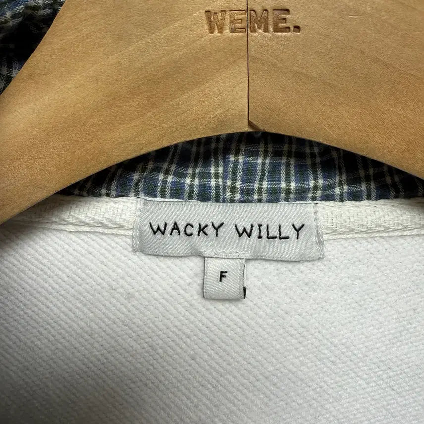 [BUNJANG] Wackywilly Hoodie Size F / (226) 와키윌리 후드티