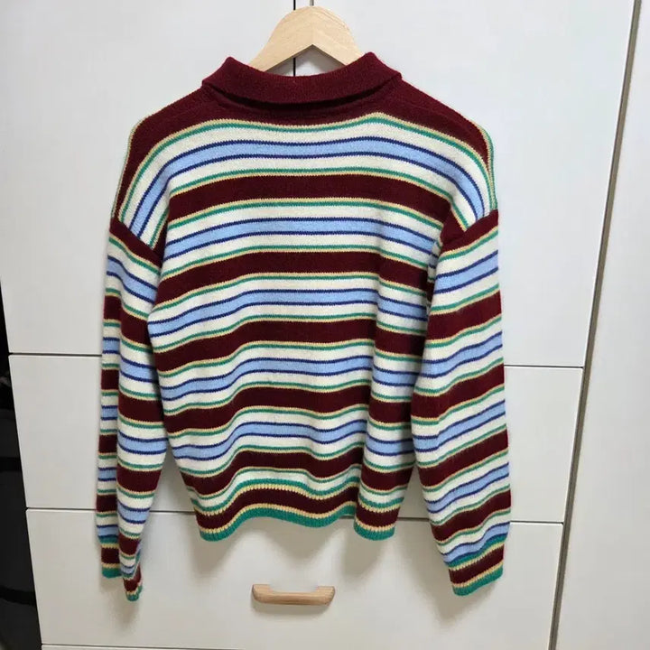 [SOLD OUT] (새상품) 스트라이프 카라니트티