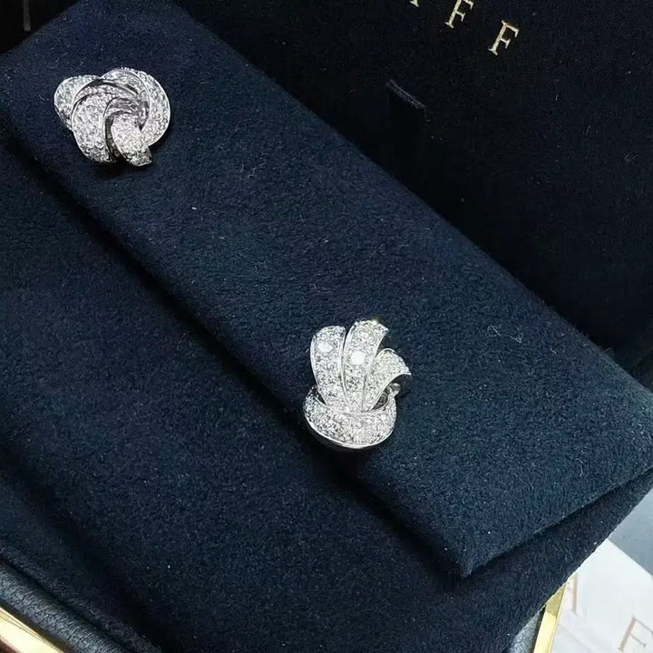 [BUNJANG] GRAFF Diamond Earrings (Pair) / GRAFF 다이아몬드 귀걸이 한쌍