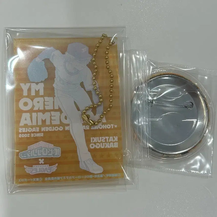 [BUNJANG] My Hero Academia Boku no Hero Academia Bakugo Eagles Baseball Collaboration Acrylic Keychain Badge / 히로아카 나히아 바쿠고 이글스 야구 콜라보 뱃지 아크릴 키링