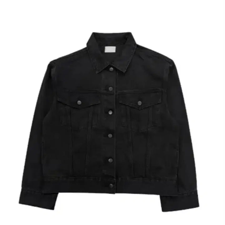 [BUNJANG] Urbanunique Oversized Black Denim Jacket / 어반유니크 오버핏 블랙 데님 자켓
