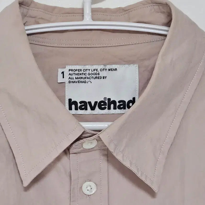 [BUNJANG] Havehead Size 1 Shirt / 해브해드 셔츠 1사이즈