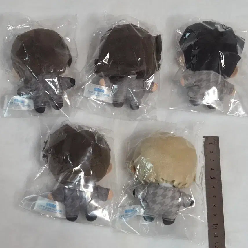 [BUNJANG] Detective Conan Sega Prize Vintage Look Mini Plush Bundle Set / 명탐정 코난 세가 쿠지 빈티지룩 미니누이 일괄