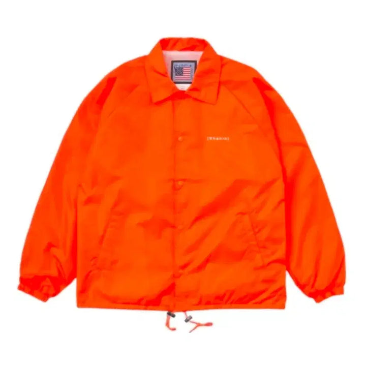 [BUNJANG] Khakis Orange Coach Jacket M / KHAKIS 카키스 주황색 코치 자켓 M