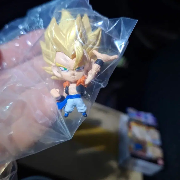 [BUNJANG] Dragon Ball Super Warrior Mini Figure Super Saiyan Gogeta New Product / 드래곤볼 초전사 미니 피규어 초사이어인 오지터 새제품