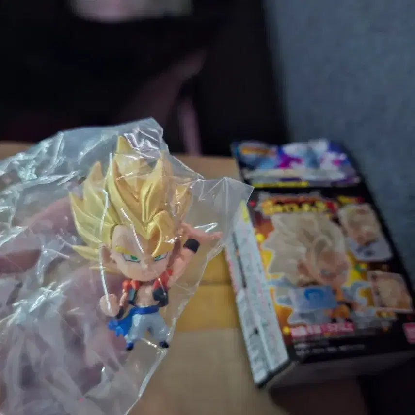 [BUNJANG] Dragon Ball Super Warrior Mini Figure Super Saiyan Gogeta New Product / 드래곤볼 초전사 미니 피규어 초사이어인 오지터 새제품