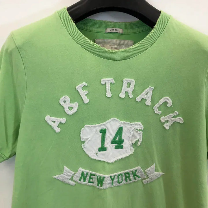 [BUNJANG] Abercrombie Y2K Short Sleeve T-Shirt Mint Green XL / 아베크롬비 Y2K 반팔 95-100