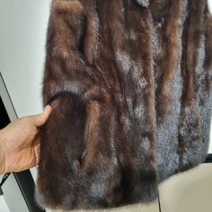 [BUNJANG] Jindo Klever Natural Fur Vest / Jindo Klever 천연 모피 조끼