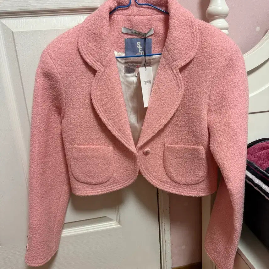 [BUNJANG] SECOKY Bellevue Coral Jacket (New, Unworn) / 서쿠키 벨뷰코랄자켓(미착용새상품)