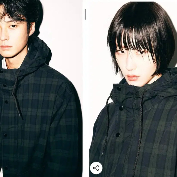 [BUNJANG] Partimento Check Windbreaker Jacket L / 파르티멘토(partimento) 체크 윈드브레이커 L