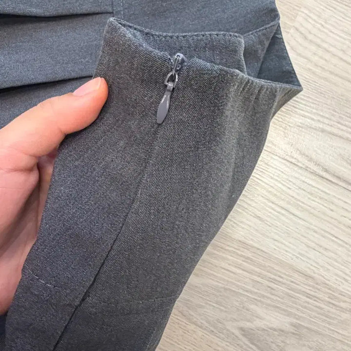 [BUNJANG] Pleated Tennis Skirt Grey / 플리츠 스커트 그레이 회색 교복 치마 테니스 스커트
