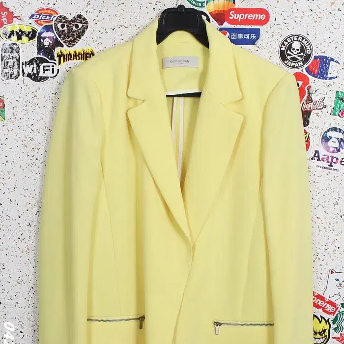 [BUNJANG] Kenneth Lady Zipper Pocket Detail Jacket / 여성38 / 케네스레이디 지퍼포켓 디테일 자켓YE 35-42