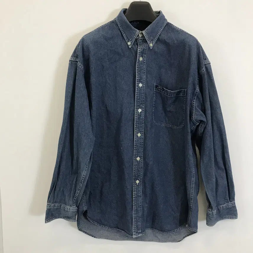 [BUNJANG] CHAPS Ralph Lauren 90s Denim Shirt L / CHAPS 챕스 랄프로렌 90s 데님셔츠 [L]