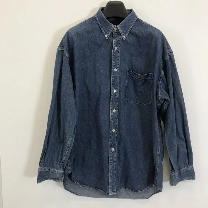[BUNJANG] CHAPS Ralph Lauren 90s Denim Shirt L / CHAPS 챕스 랄프로렌 90s 데님셔츠 [L]
