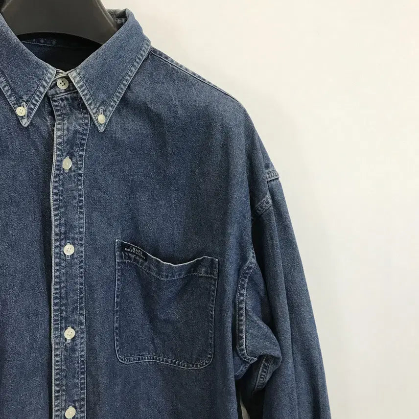 [BUNJANG] CHAPS Ralph Lauren 90s Denim Shirt L / CHAPS 챕스 랄프로렌 90s 데님셔츠 [L]