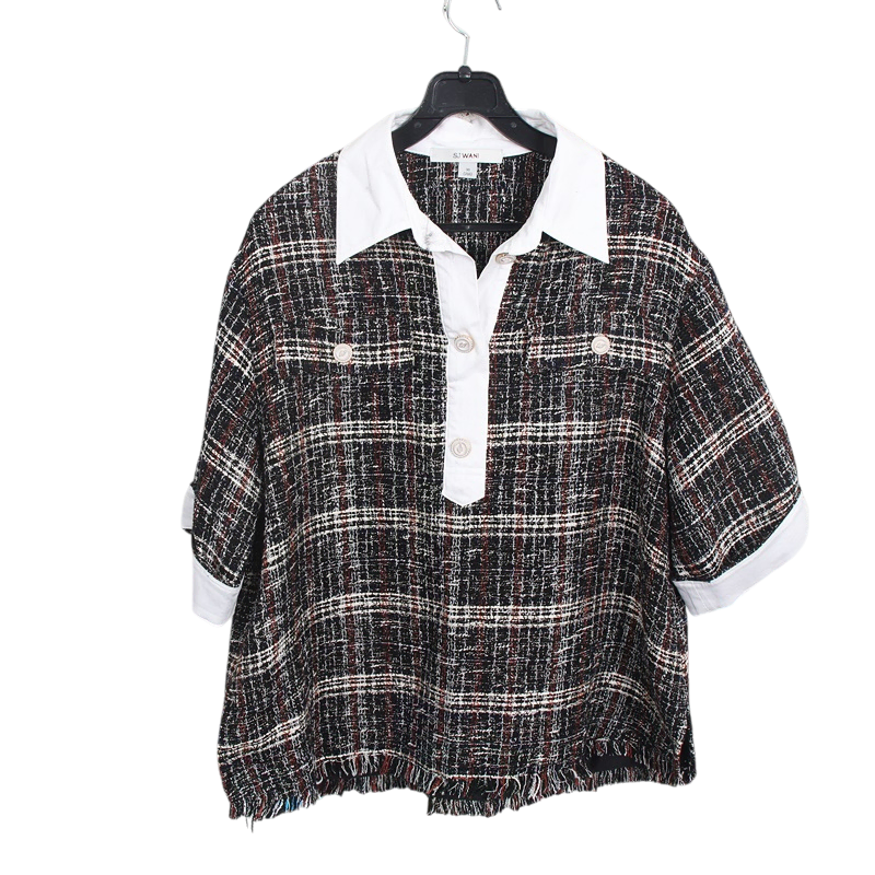 [BUNJANG] SJ Wani Tweed Blouse - Women&