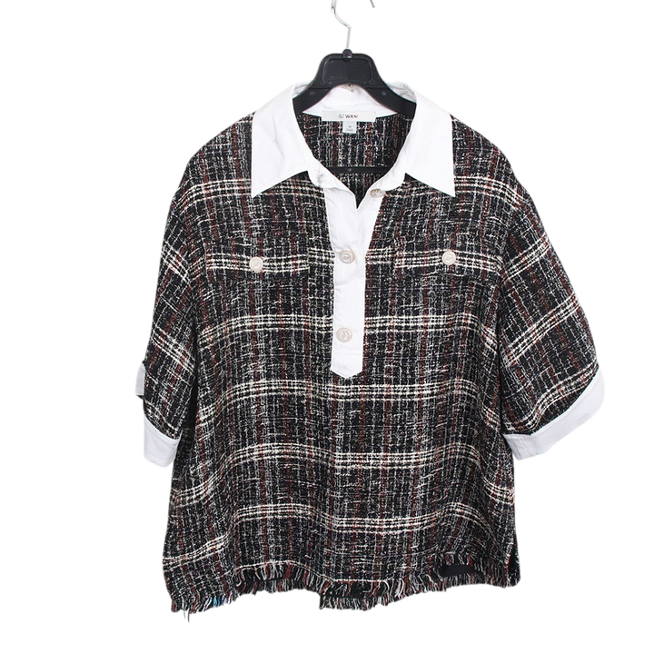 [BUNJANG] SJ Wani Tweed Blouse - Women&