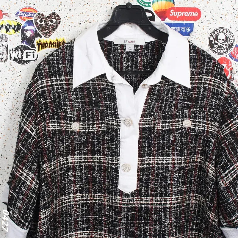 [BUNJANG] SJ Wani Tweed Blouse - Women&