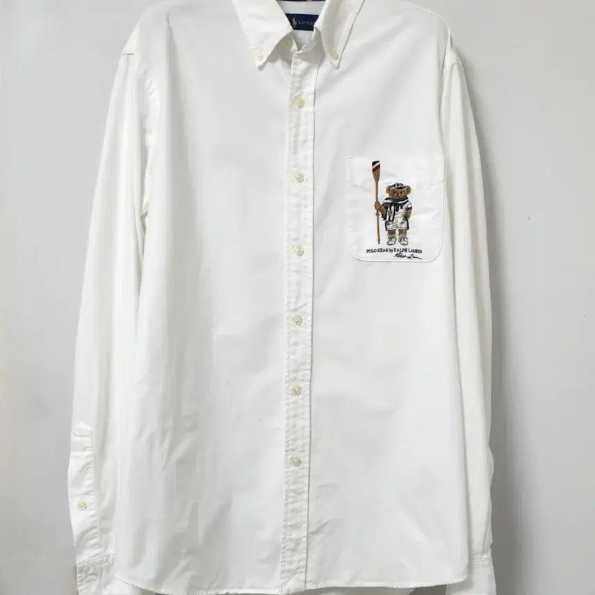 [BUNJANG] Polo Ralph Lauren Polo Bear Shirt / 폴로 랄프로렌 폴로베어 셔츠