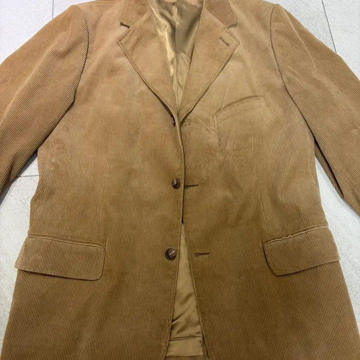 [BUNJANG] Polo Ralph Lauren Corduroy Blazer Jacket / 폴로 코듀로이 블레이저 자켓 탄L