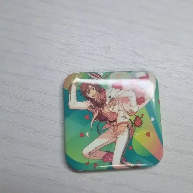 [BUNJANG] Ensemble Stars! Mikage Madara Square Can Badge / 앙상블스타즈 앙스타 미케지마 마다라 사각캔뱃지