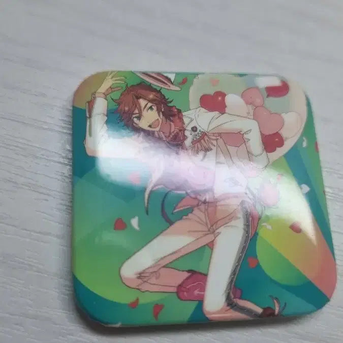 [BUNJANG] Ensemble Stars! Mikage Madara Square Can Badge / 앙상블스타즈 앙스타 미케지마 마다라 사각캔뱃지